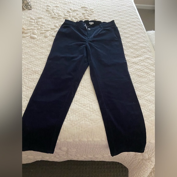 J. Jill Pants & Jumpsuits Jjill Womens Dark Blue Corduroy Pants